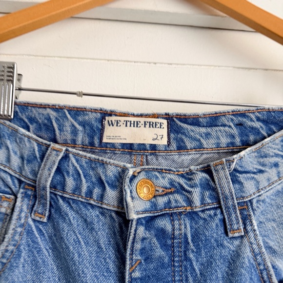 We The Free Good Luck Mid-Rise Barrel Jeans - Picture 2 of 7